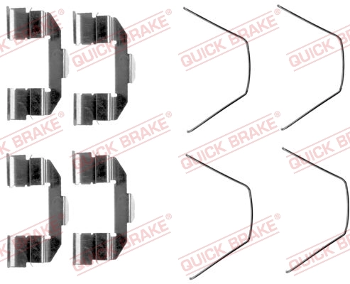 Accessory Kit, disc brake pad